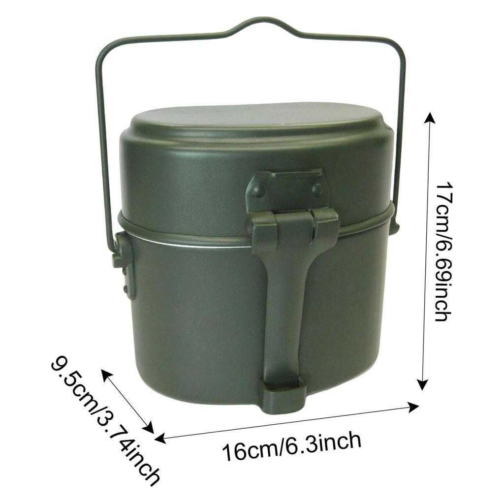 Camping Cooking Kit Box - Zestaw naczyń kempingowych na zewnątrz, pojemnik