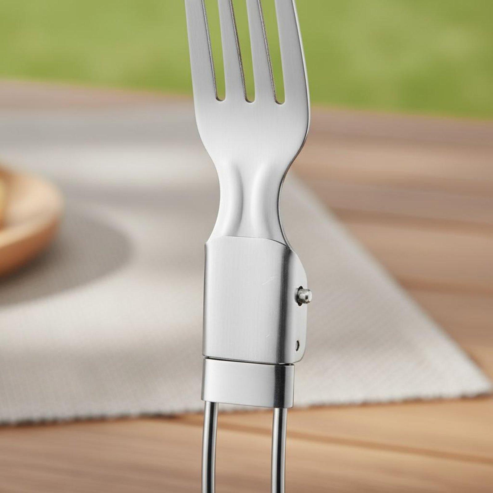 Camping Cooking Set Compact - Składany zestaw sztućców, kompaktowy zestaw naczyń
