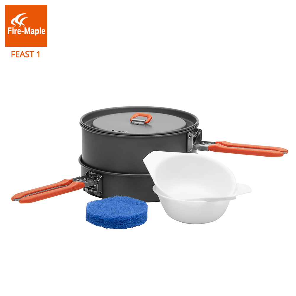 Camping Cooking Handle - Ogień Maple święto 1 odkryty menażki