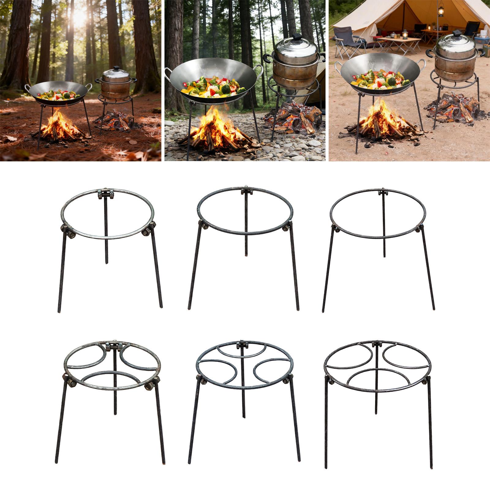 Camping Cooking Ovens - Stojak na ognisko, wielofunkcyjny uchwyt na