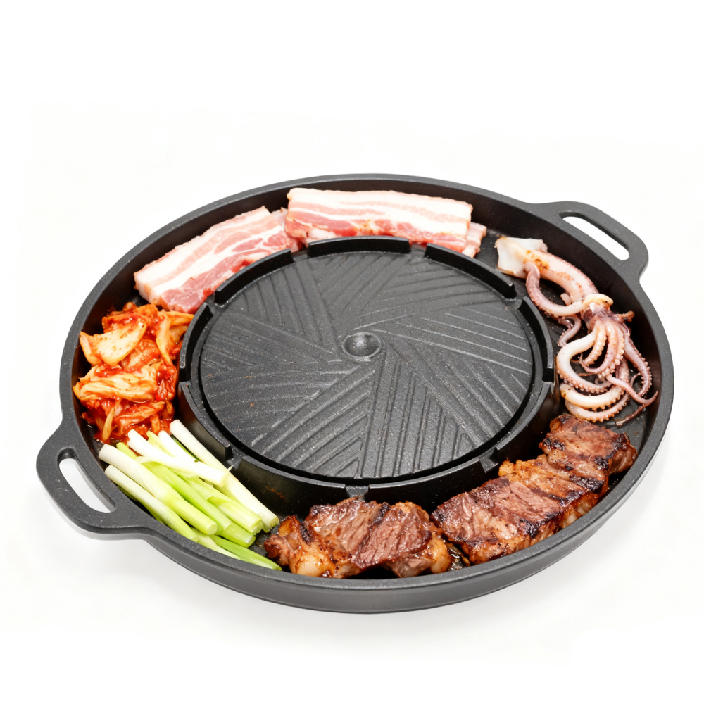 Camping Cooking Meat - KOSUN Koreańska Patelnia do Grillowania BBQ