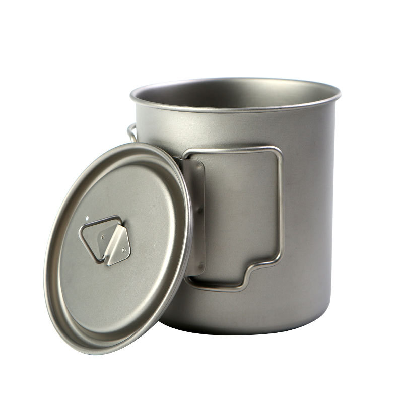Camping Cooking Hardware - Kempingowe kubki tytanowe 450 ml 550