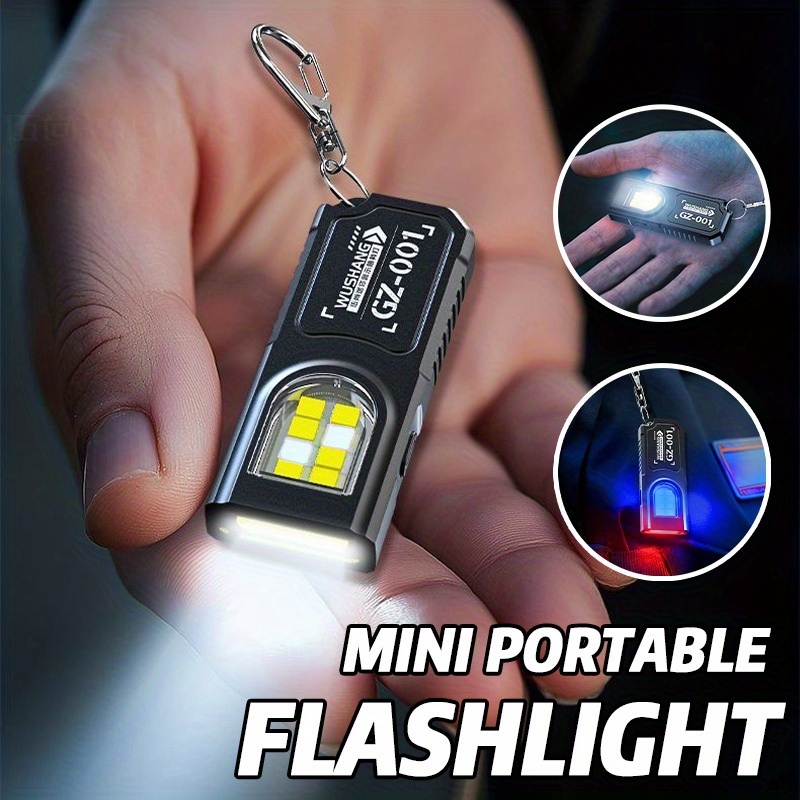 Camping Cooking Fish - Mocna Mini Latarka LED COB z