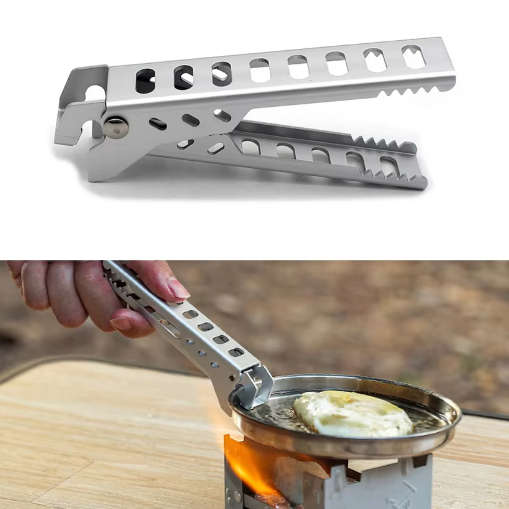 Camping Cooking Kettle - Aluminiowy uchwyt do garnków i patelni,