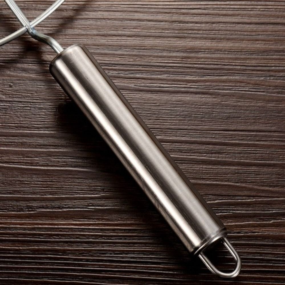 Camping Cooking Handle - Przenośna siatka do grillowania ze stali
