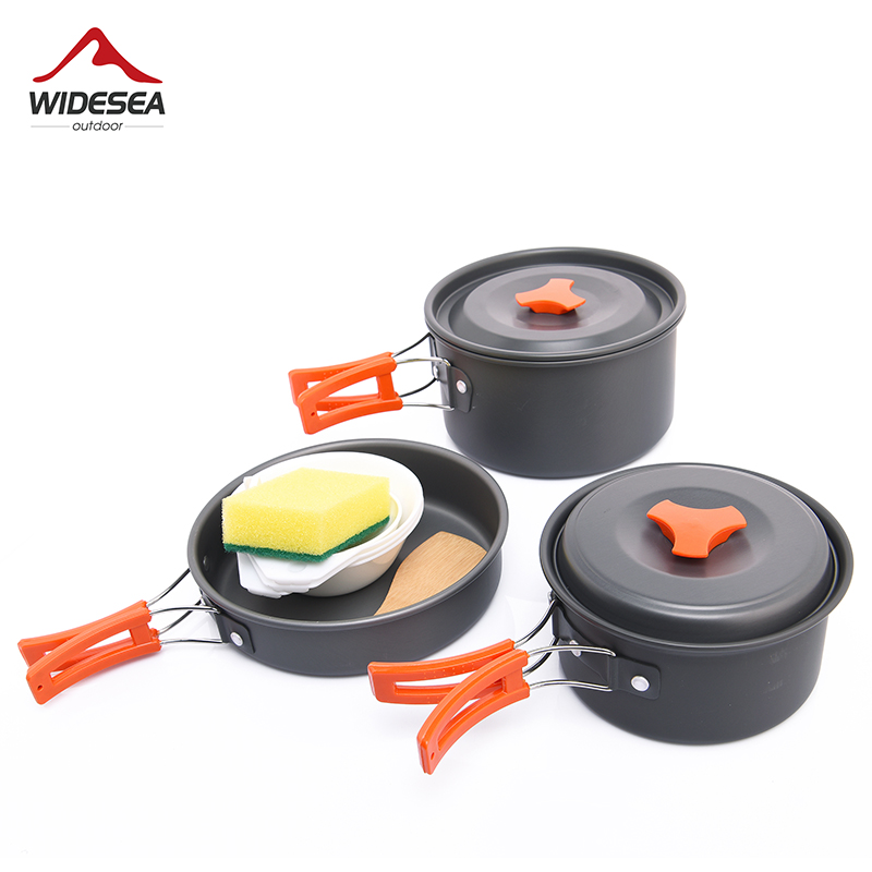 Camping Cooking And Cutlery Set - Widesea Camping Outdoor Cookware Set Zastawa
