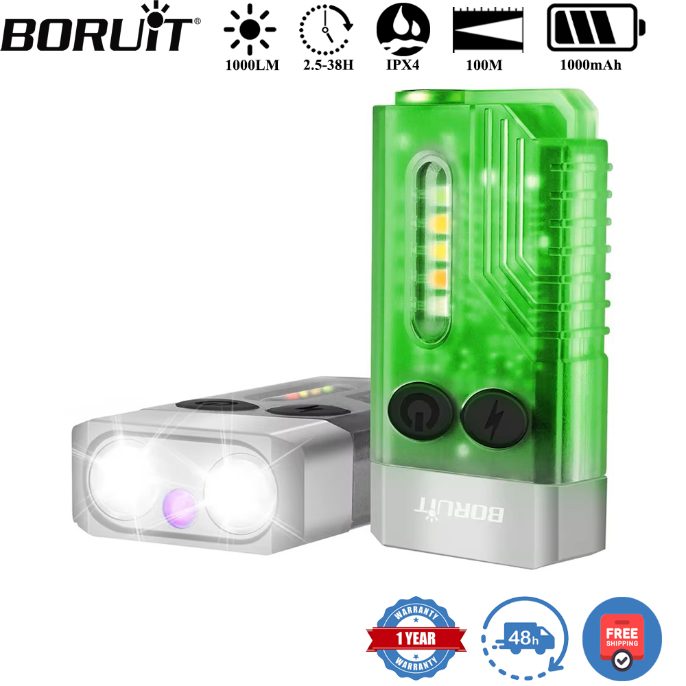 Camping Cooking Fish - Latarka brelok BORUiT V10 UV LED