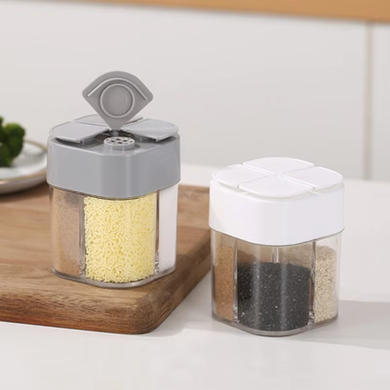 Camping Cooking Kits - 4 w 1 Plastikowe Pojemniki na
