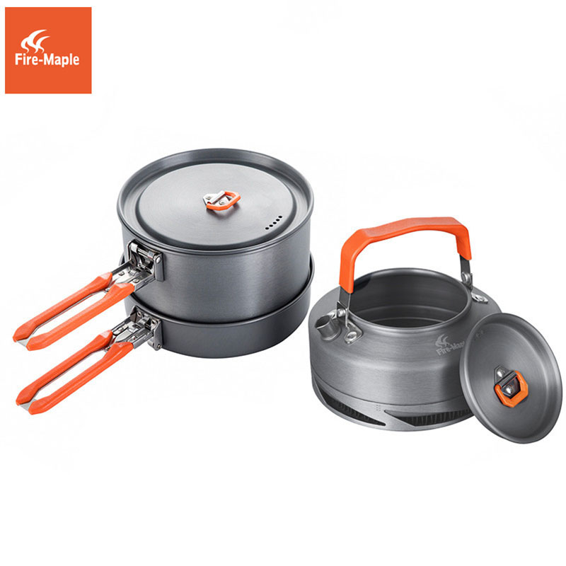 Camping Cooking Kits - Fire Maple garnków Camping piesze wycieczki