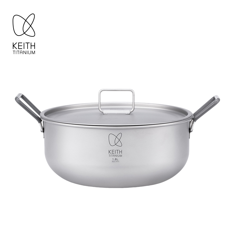 Camping Cooking Handle - KEITH 1.8L Garnek do gotowania z