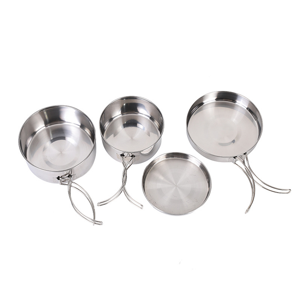 4-częściowy zestaw do gotowani – Nesting Camping Cooking Set recenzja i cena