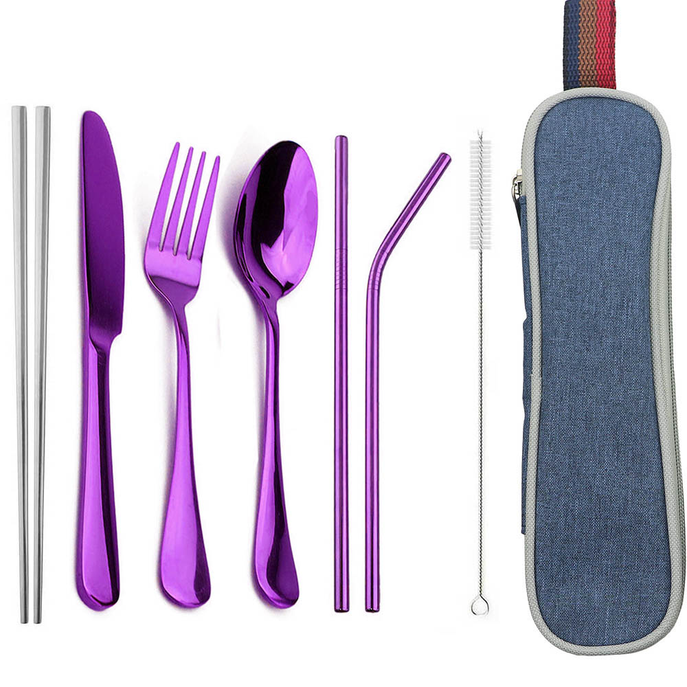 JANKNG zastawa stołowa ze stal – Camping Cooking And Cutlery Set recenzja i cena