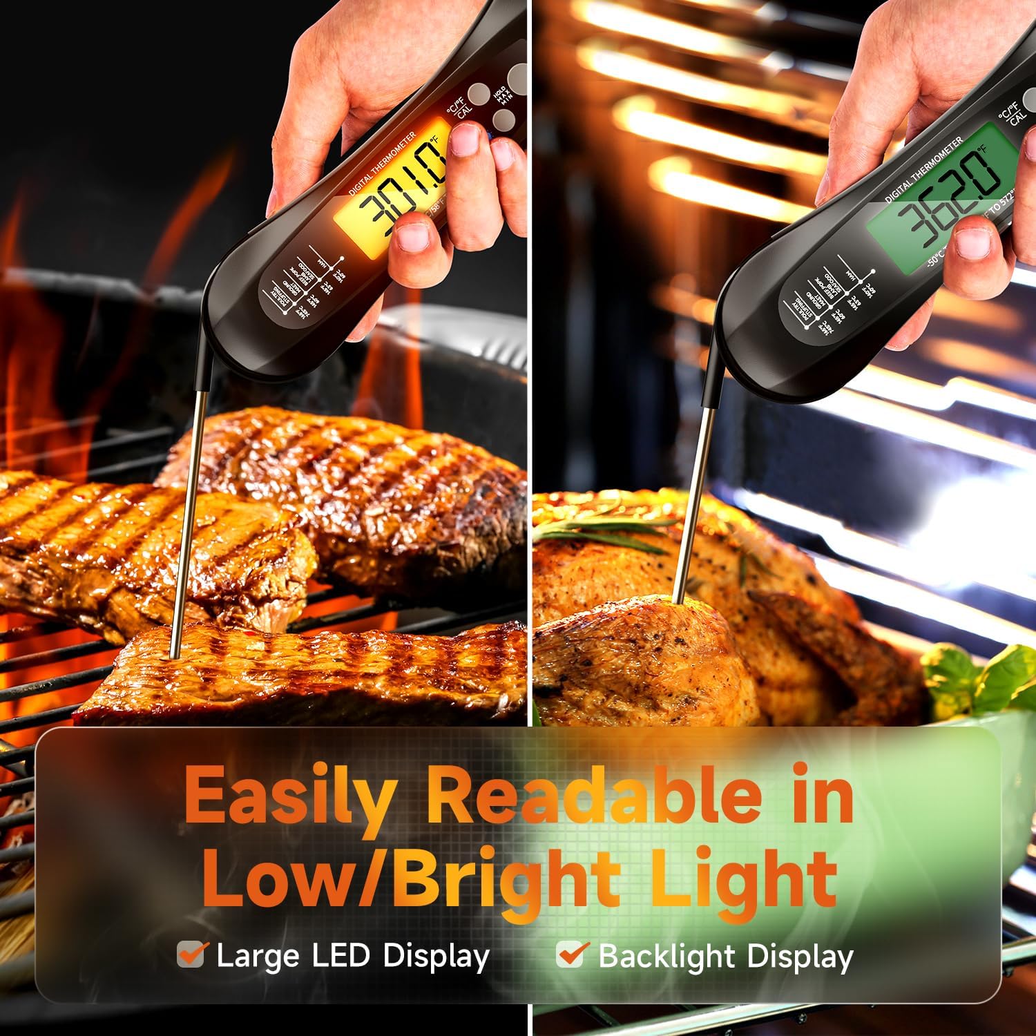 Cyfrowy termometr do mięsa, wo – Camping Cooking Meat recenzja i cena