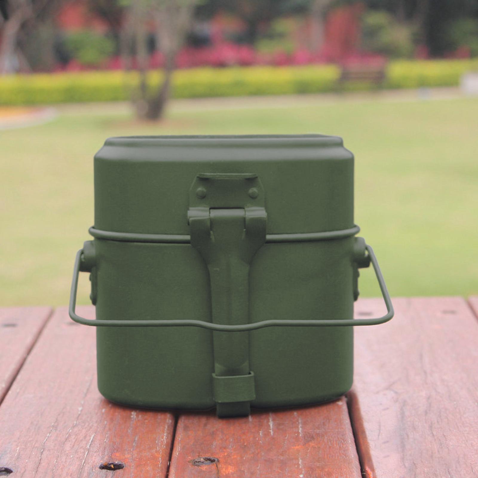 Zestaw naczyń kempingowych na  – Camping Cooking Kit Box recenzja i cena