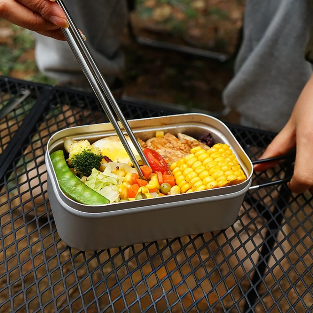 Ultralekka zastawa stołowa, na – Camping Cooking And Cutlery Set recenzja i cena