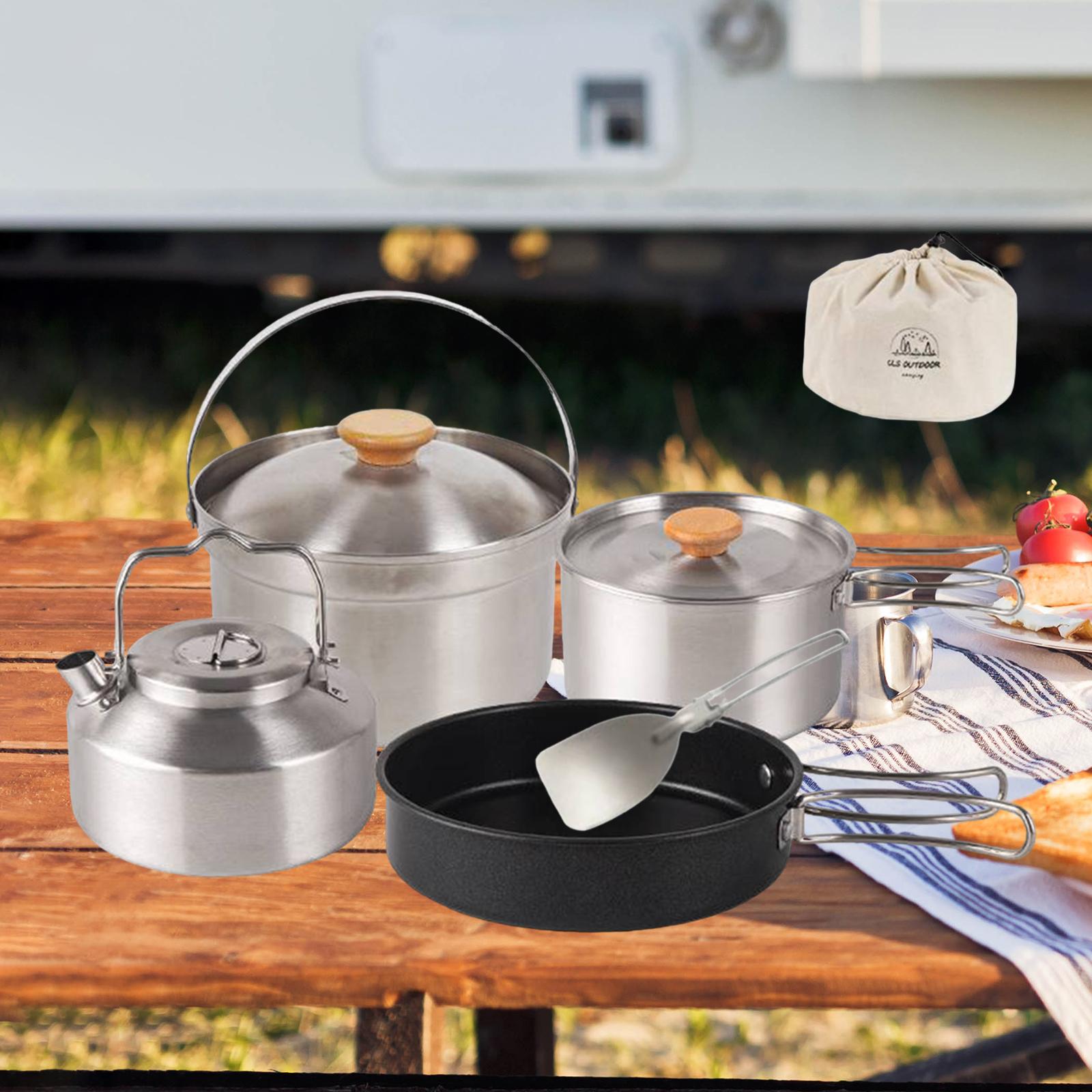 Naczynia kempingowe, sprzęt ku – Camping Cooking Kettle recenzja i cena