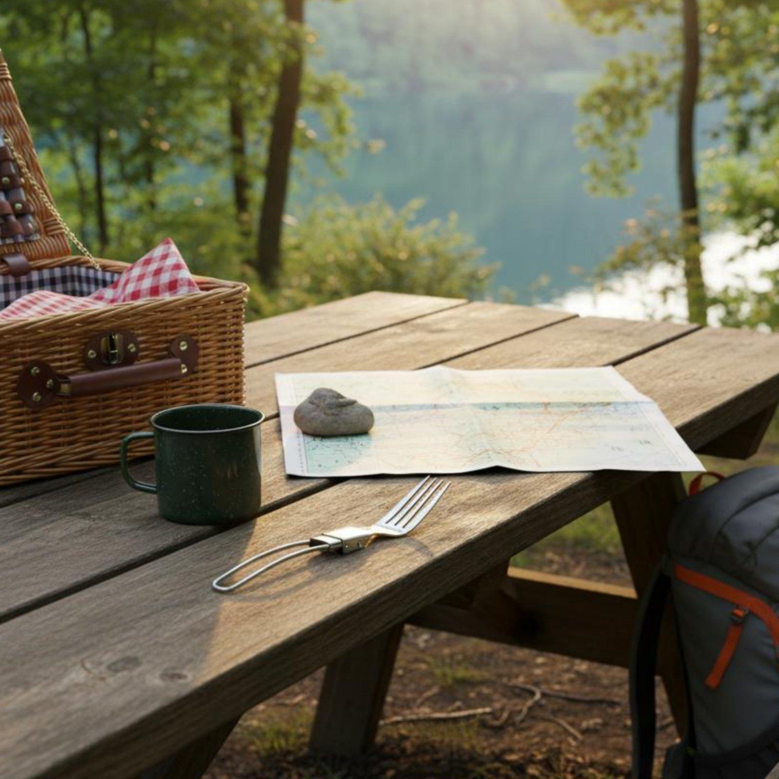 Składany zestaw sztućców, komp – Camping Cooking Set Compact recenzja i cena