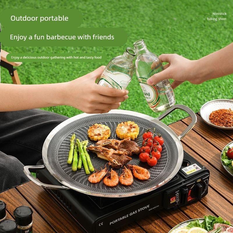 Wielofunkcyjna patelnia grillo – Camping Cooking Meat recenzja i cena