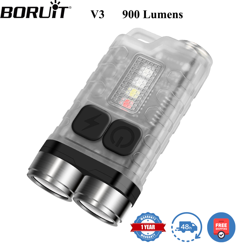 BORUiT V3 LED Latarka Brelok P – Camping Cooking Fish recenzja i cena