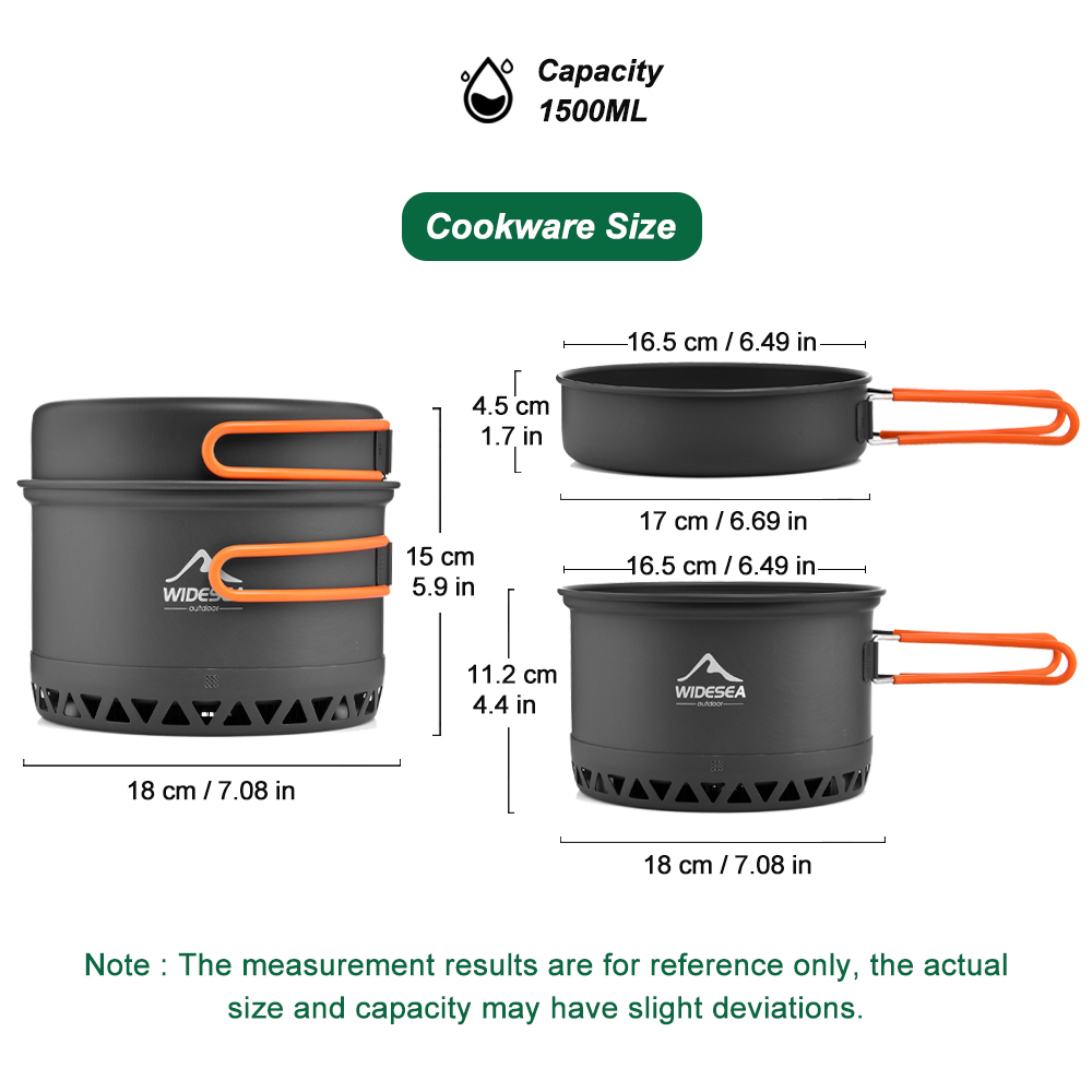 Zestaw naczyń kempingowych, na – Camping Cooking Kits recenzja i cena