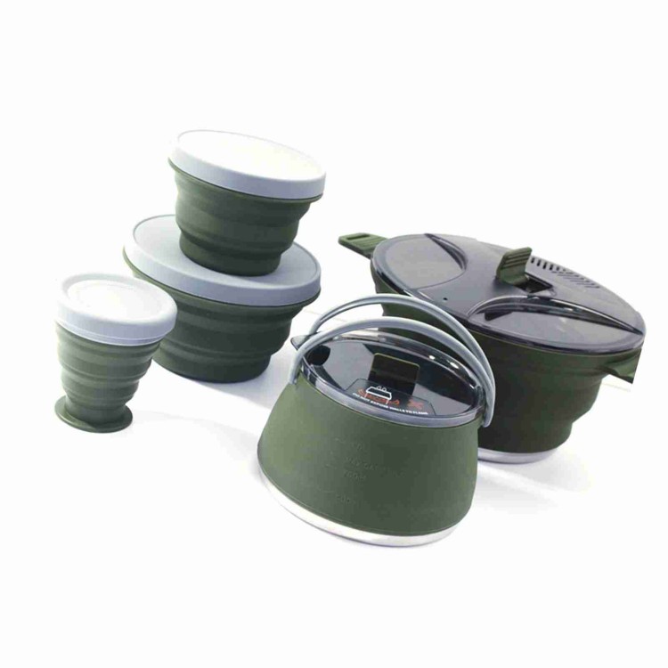 Zestaw składanych garnków Prze – Camping Cooking Set Compact recenzja i cena