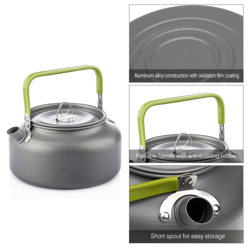 Przenośny czajnik wodny na zew – Camping Cooking Kettle recenzja i cena