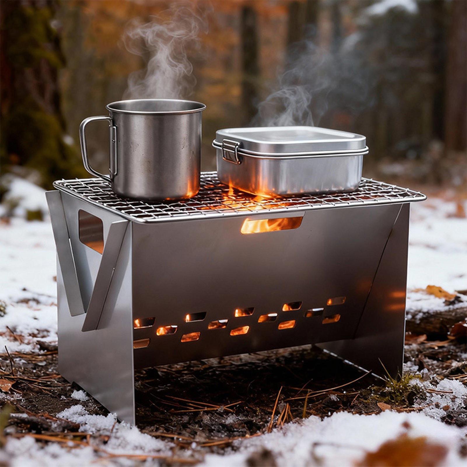 Składany Przenośny Grill na Wę – Camping Cooking Set Compact recenzja i cena