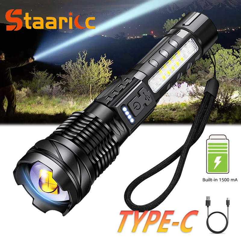 Mocna latarka LED XHP50, wodoo – Camping Cooking Fish recenzja i cena