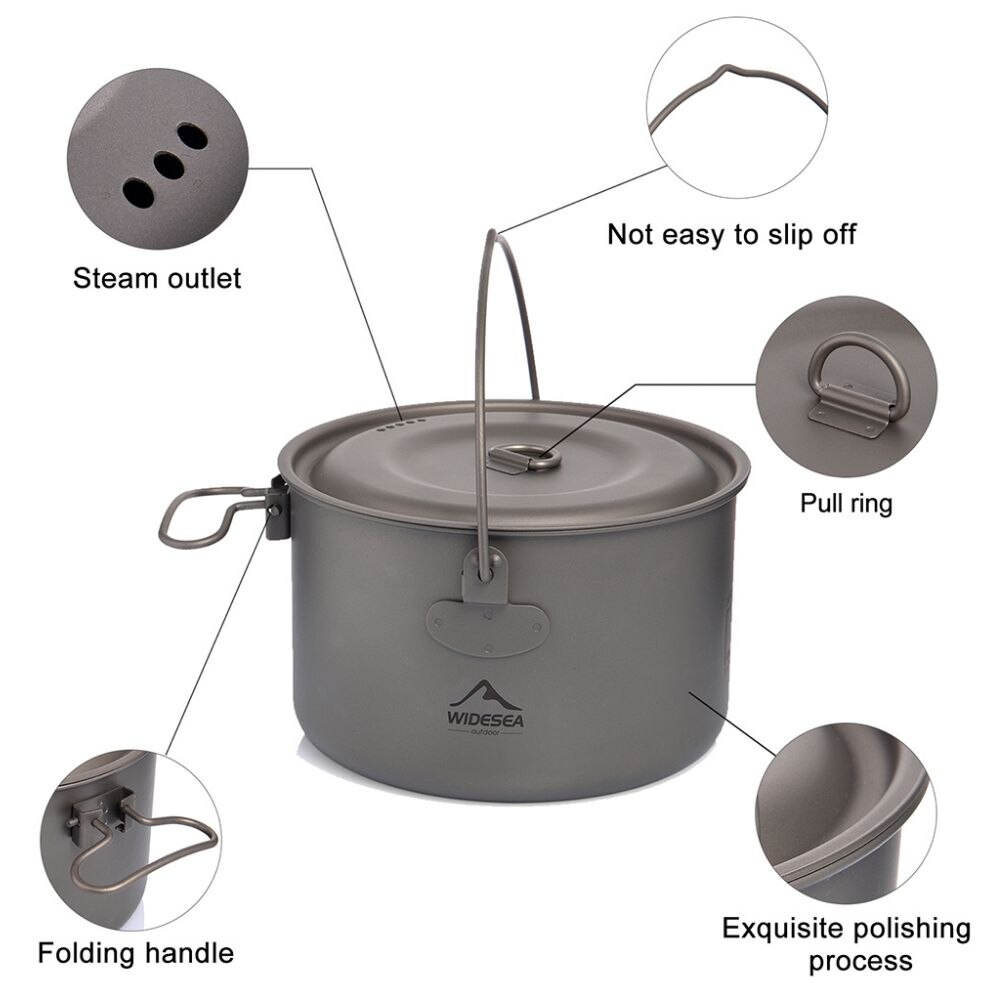 Widesea Camping zastawa stołow – Camping Cooking And Cutlery Set recenzja i cena
