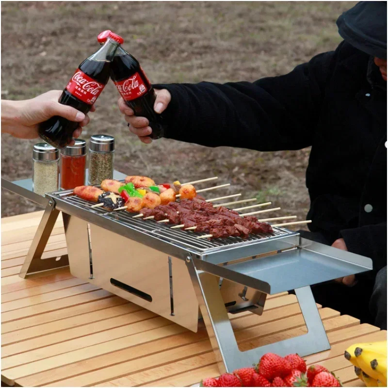 Przenośny grill ze stali nierd – Camping Cooking Set Compact recenzja i cena