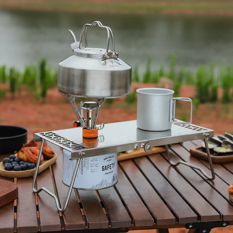Przenośny mini stolik do herba – Camping Cooking Meat recenzja i cena