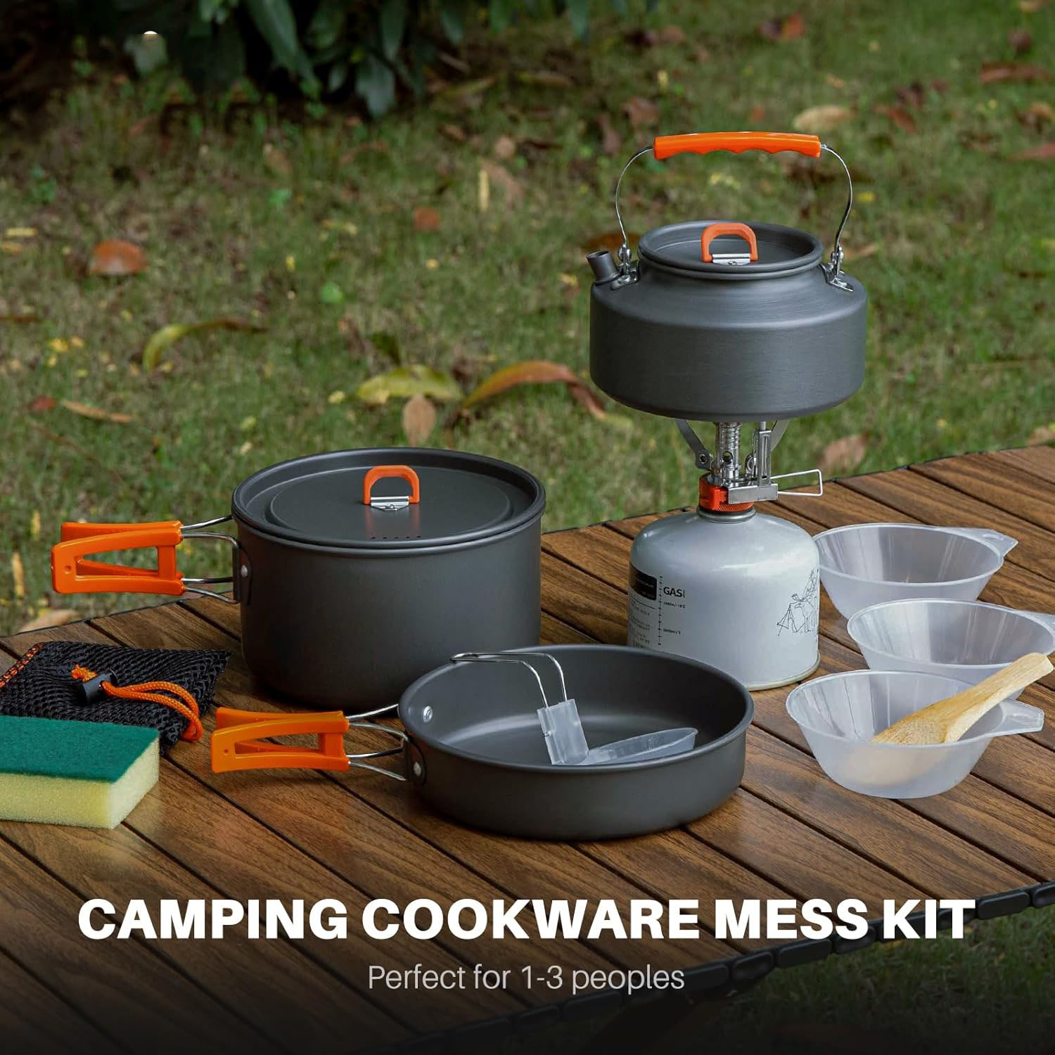 Zestaw naczyń kempingowych: ga – Camping Cooking Kettle recenzja i cena