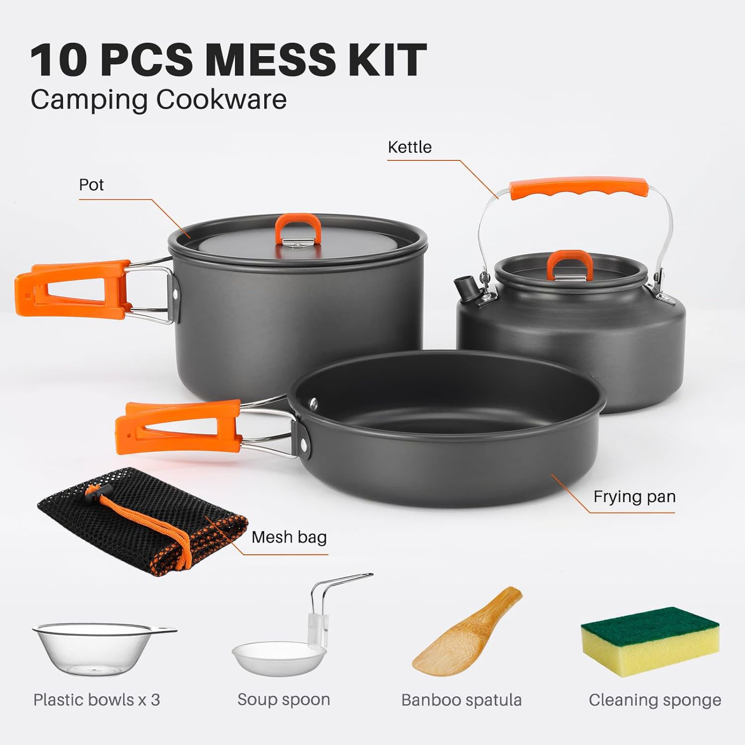 Zestaw naczyń kempingowych: ga – Camping Cooking Kettle recenzja i cena