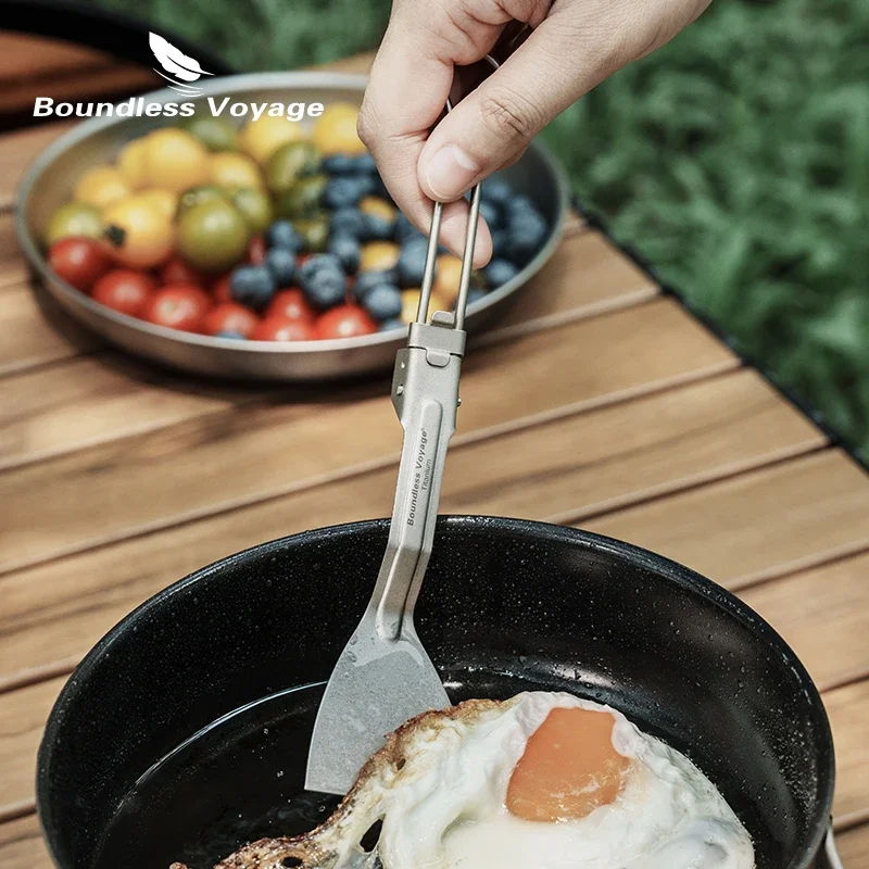 Łopatka Tytanowa Boundless Voy – Camping Cooking Hardware recenzja i cena