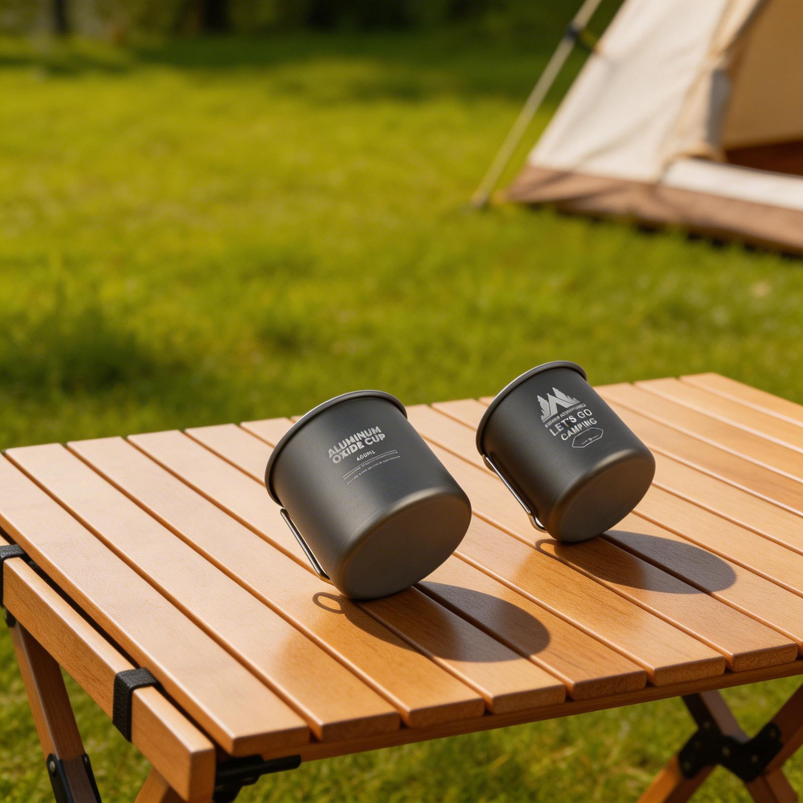 Zestaw kubków kempingowych ze  – Nesting Camping Cooking Set recenzja i cena