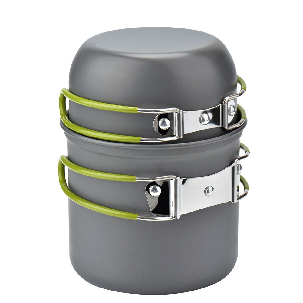 Zestaw naczyń kempingowych z k – Camping Cooking Kit Box recenzja i cena