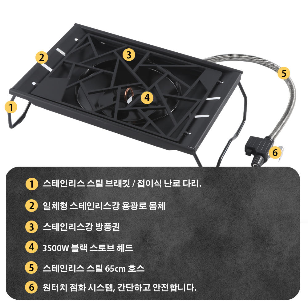 Kuchenka kempingowa Pandatour  – Camping Cooking Burner recenzja i cena