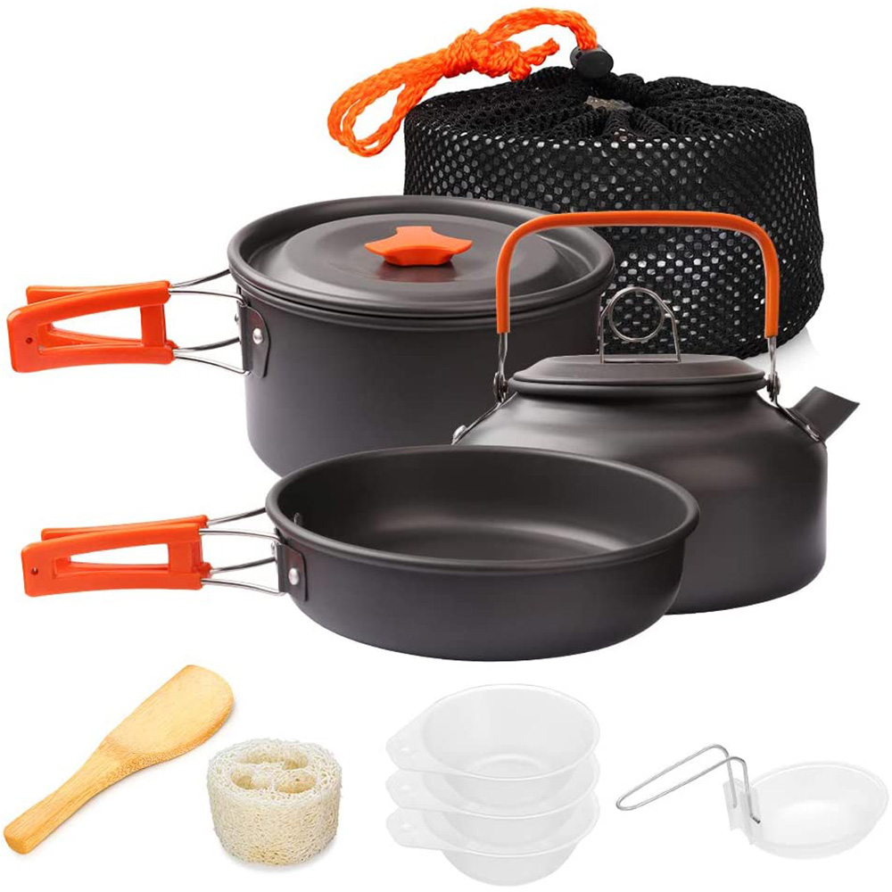 1 sztuk/1 zestaw zestaw naczyń – Camping Cooking Hardware recenzja i cena