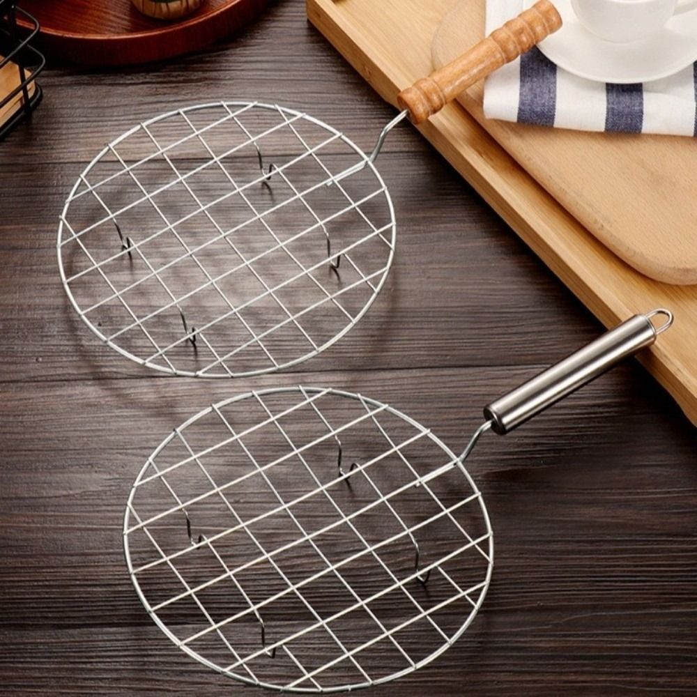 Przenośna siatka do grillowani – Camping Cooking Handle recenzja i cena