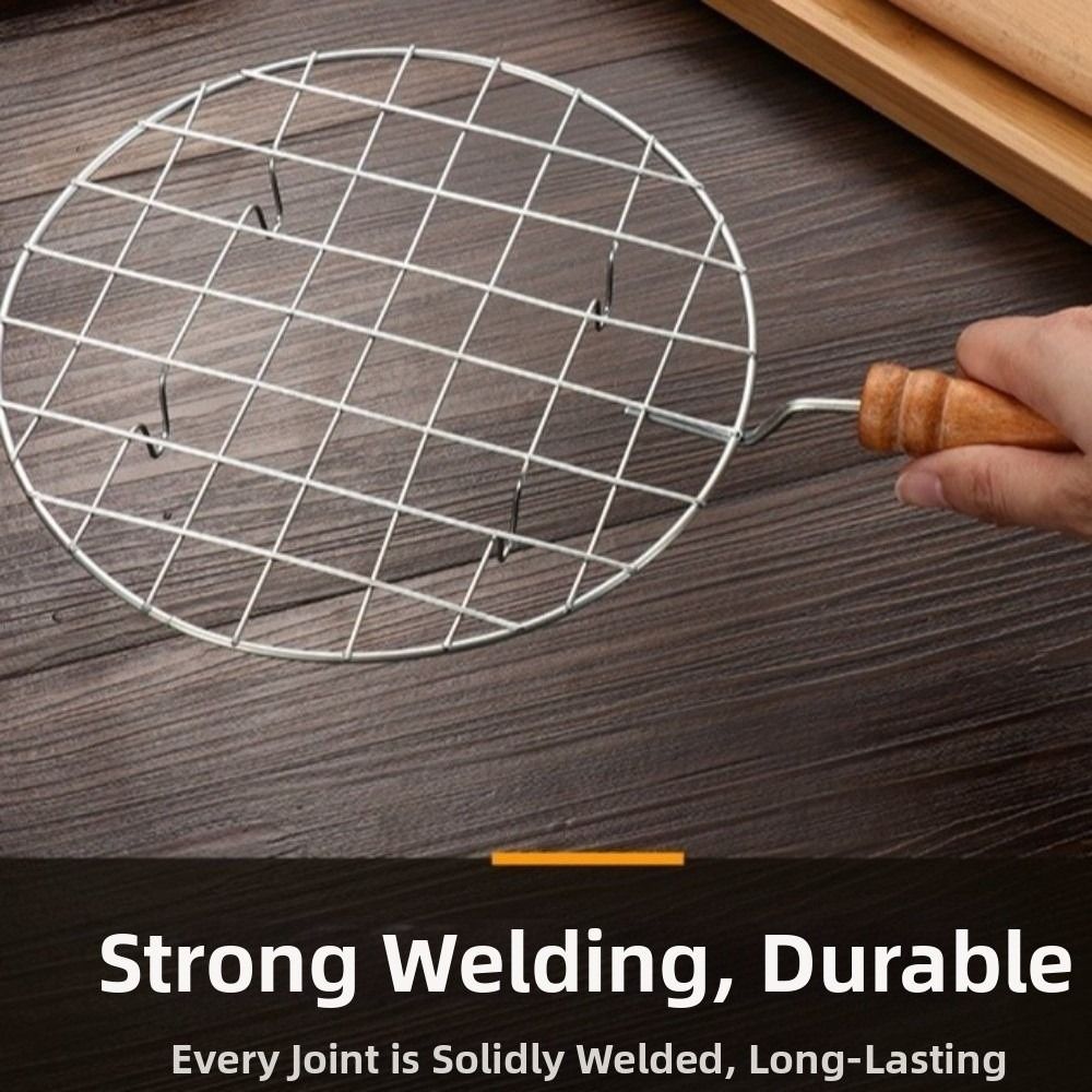 Przenośna siatka do grillowani – Camping Cooking Handle recenzja i cena