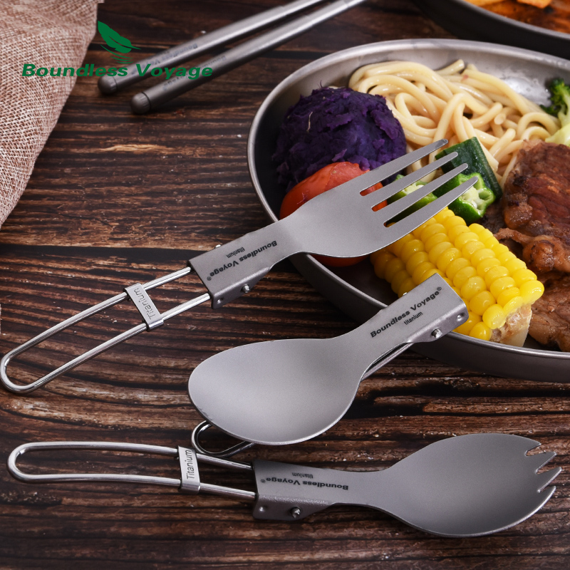 Bezgraniczna Podróż Tytanowe S – Camping Cooking And Cutlery Set recenzja i cena