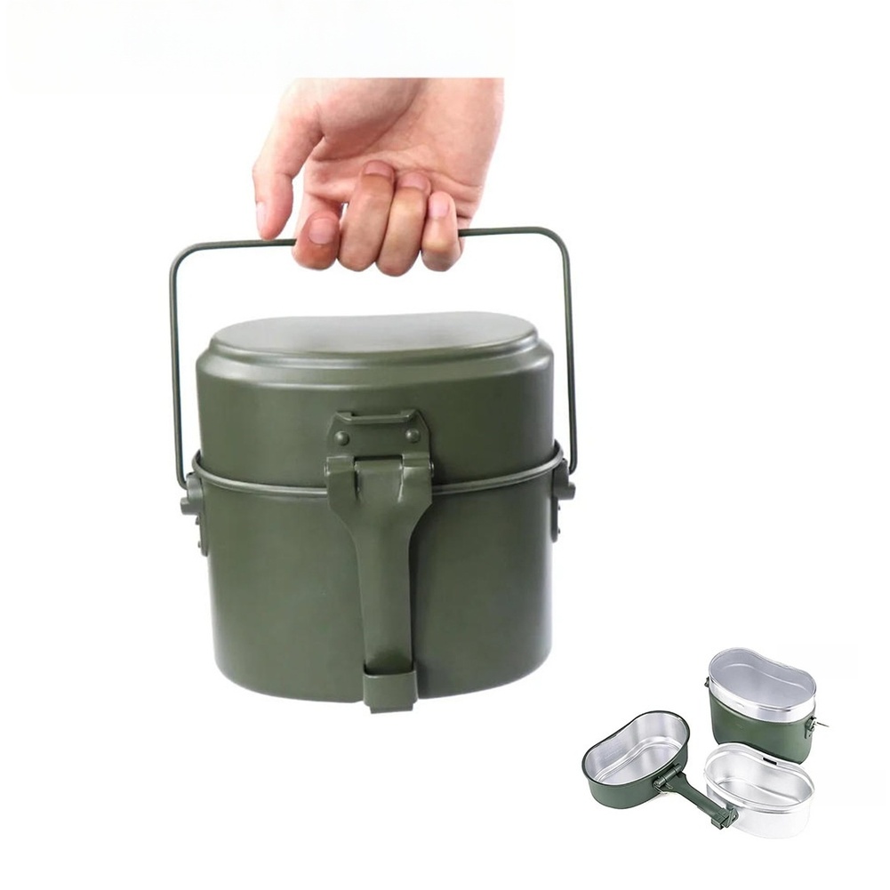 3-częściowy aluminiowy zestaw  – Camping Cooking Set Compact recenzja i cena