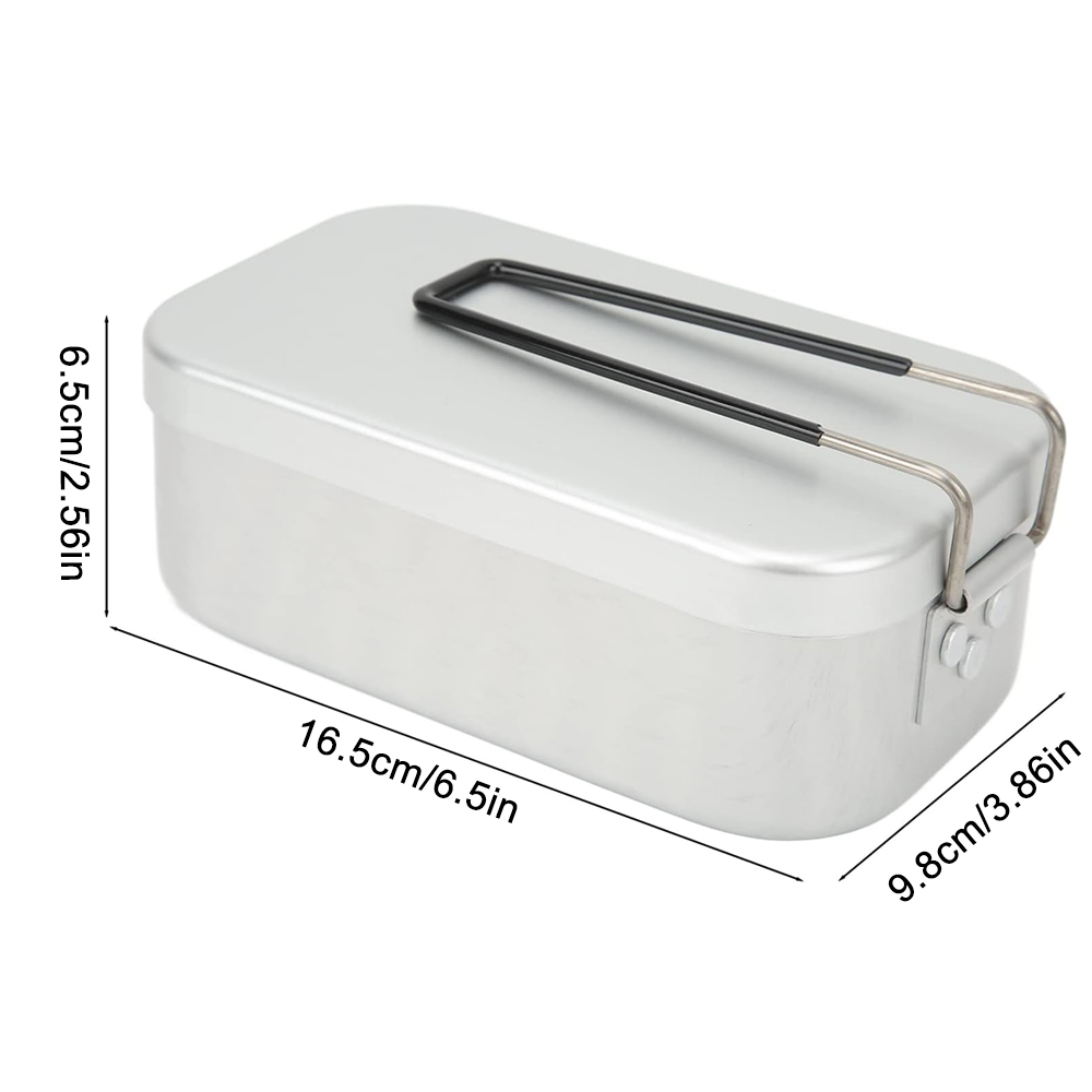 800ML Aluminiowe pudełka na lu – Camping Cooking Kit Box recenzja i cena