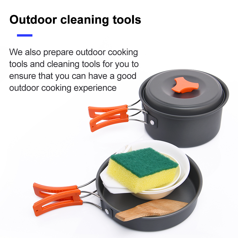 Widesea Camping Outdoor Cookwa – Camping Cooking And Cutlery Set recenzja i cena