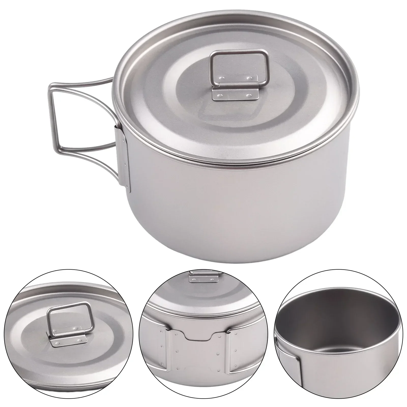Tytanowa miska ze składanym uc – Camping Cooking Handle recenzja i cena