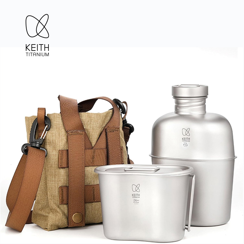 KEITH Zestaw naczyniowy z czys – Camping Cooking Kits recenzja i cena