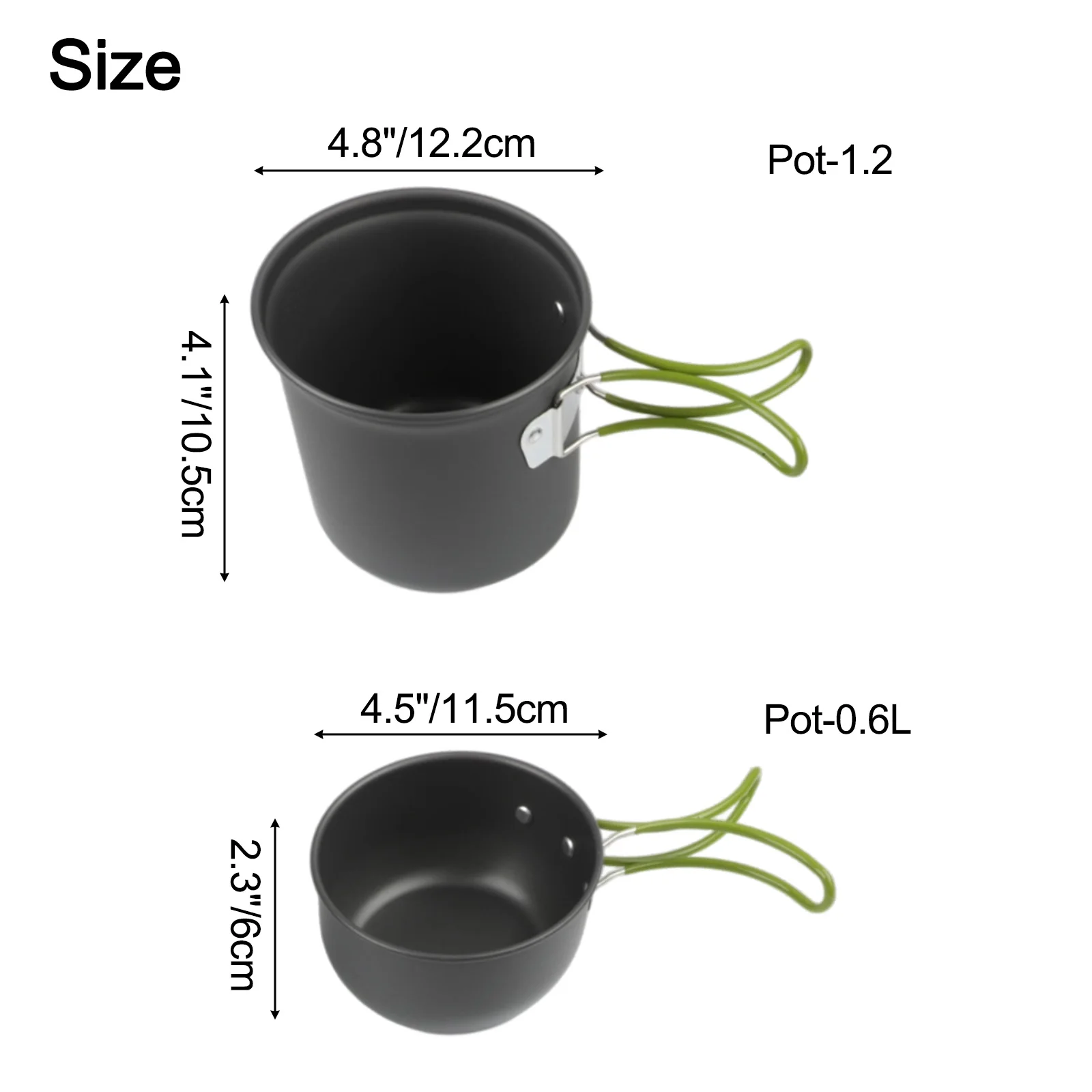 Anodowane aluminiowe naczynia  – Camping Cooking Set Compact recenzja i cena