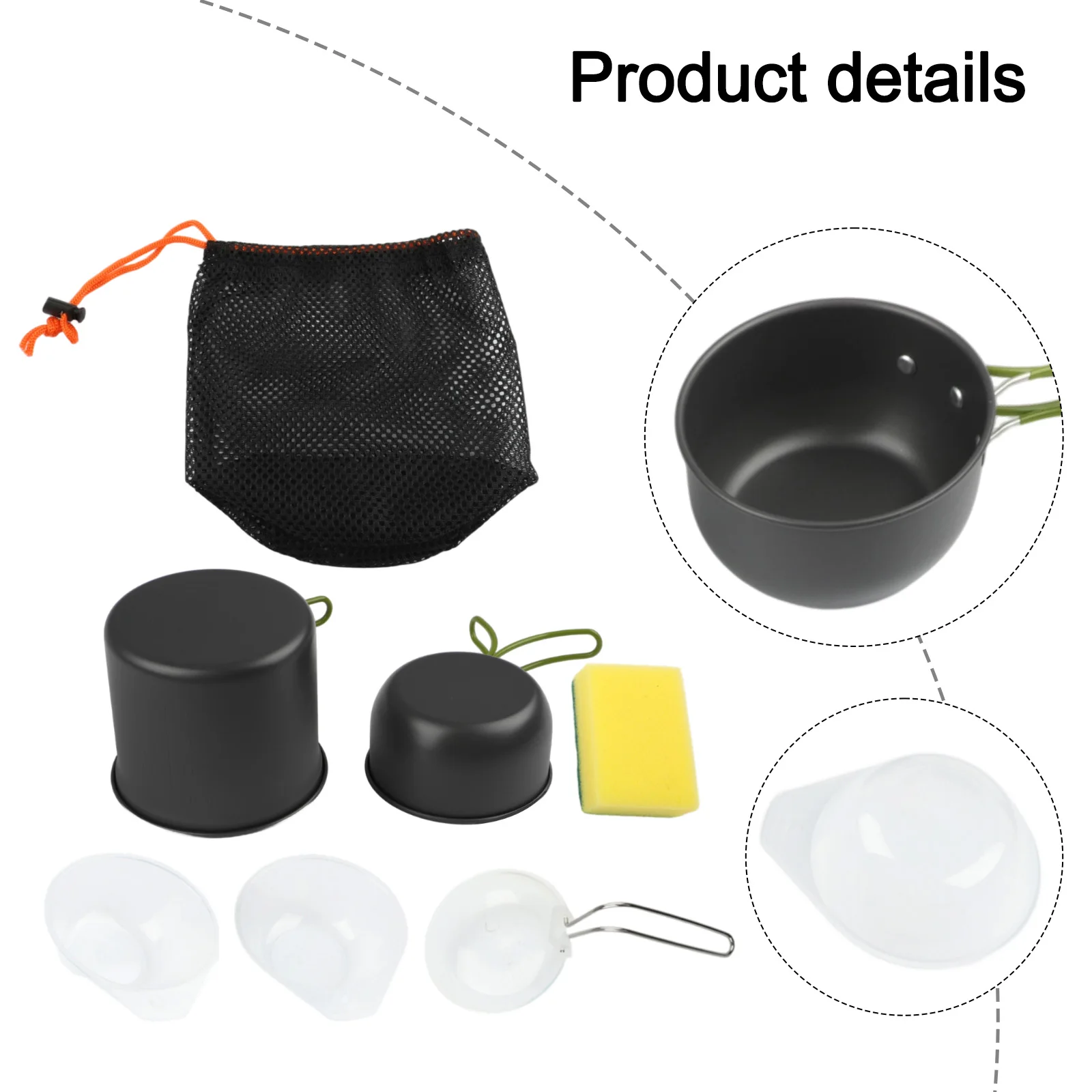 Anodowane aluminiowe naczynia  – Camping Cooking Set Compact recenzja i cena