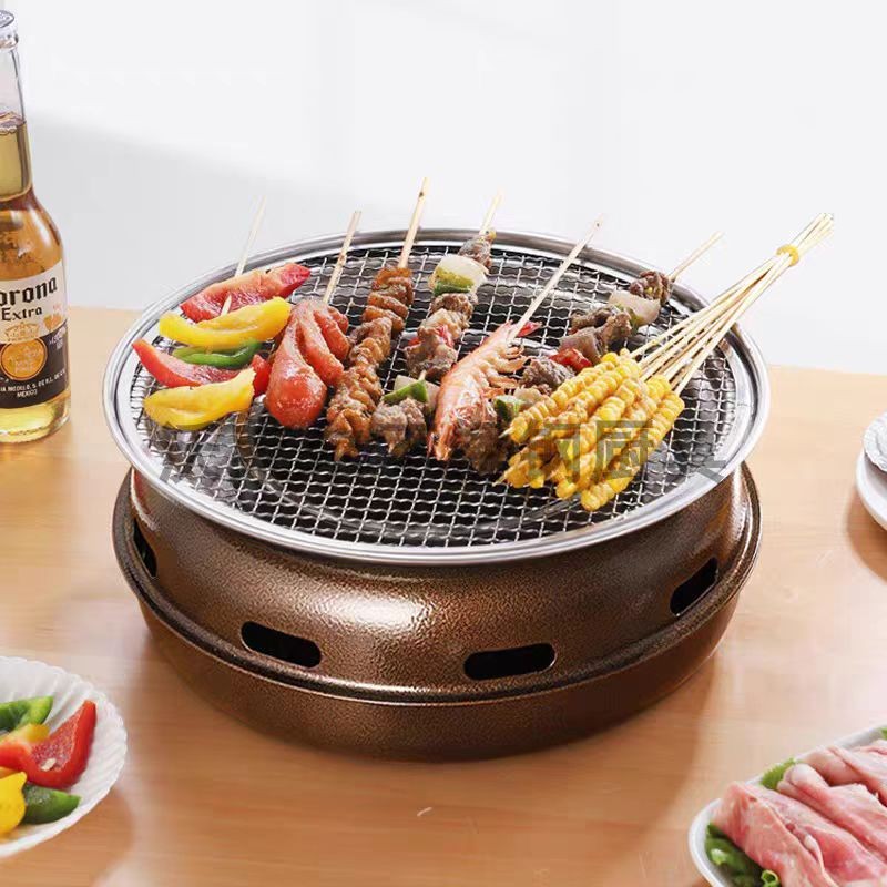 Okrągły grill w stylu koreańsk – Camping Cooking Set Compact recenzja i cena