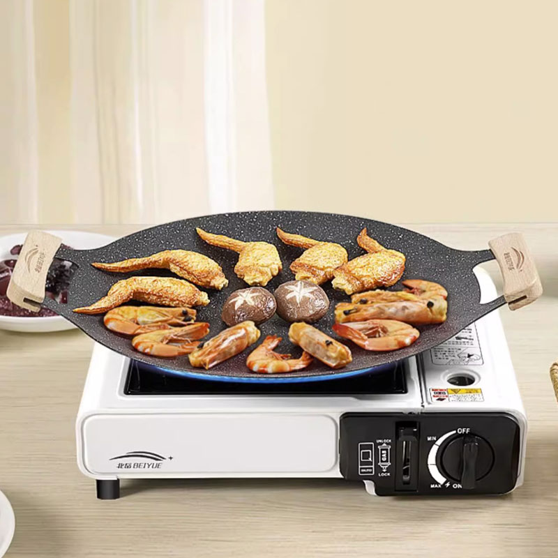    Patelnia grillowa 26/30/33 – Camping Cooking Meat recenzja i cena